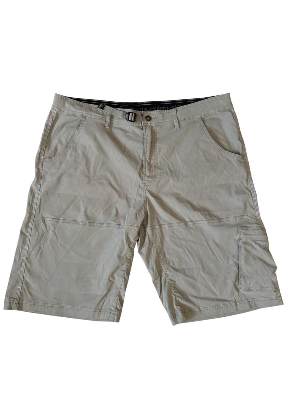 Prana Zion Tan Stretch Hiking and Climbing Shorts Size 40